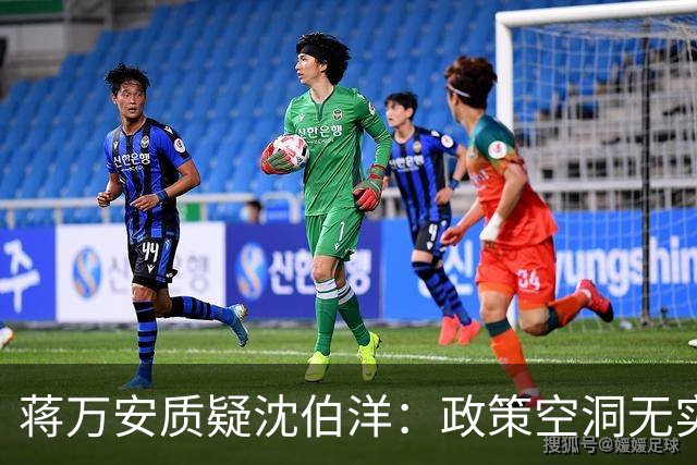 蒋万安质疑沈伯洋：政策空洞无实质内容，政绩值得肯定